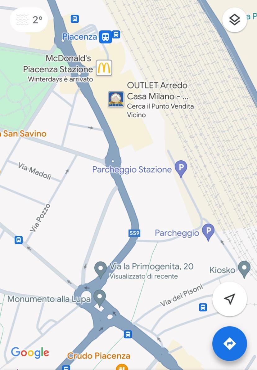 Appartamento La Lupa Piacenza Exterior foto